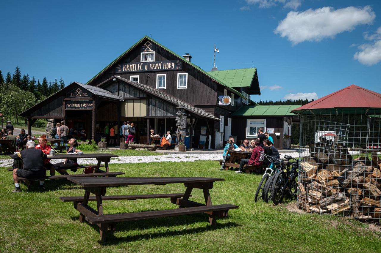 Krmelec U Kravi Hory Hotel Dolní Malá Úpa Bagian luar foto